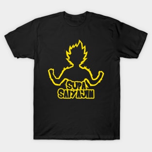 Supa Saiyajin Lines T-Shirt